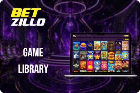 Betzillo Casino games catalogue